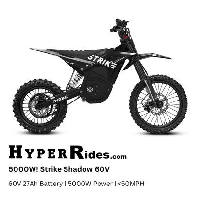 Strike Shadow SX 60V by Throne Cycles (BOGO Free Ship)