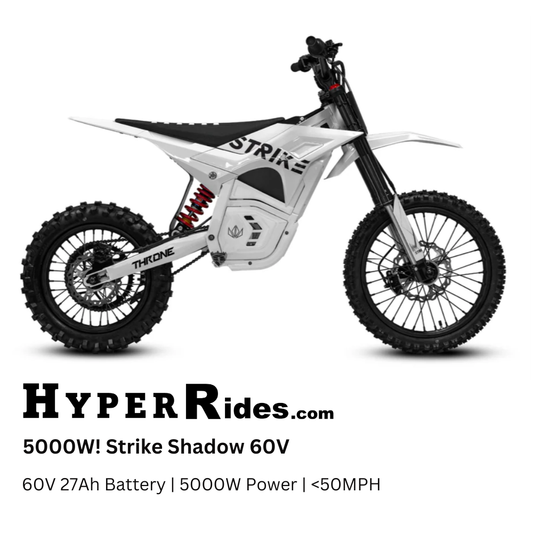 Strike Shadow SX 60V by Throne Cycles (BOGO Free Ship)