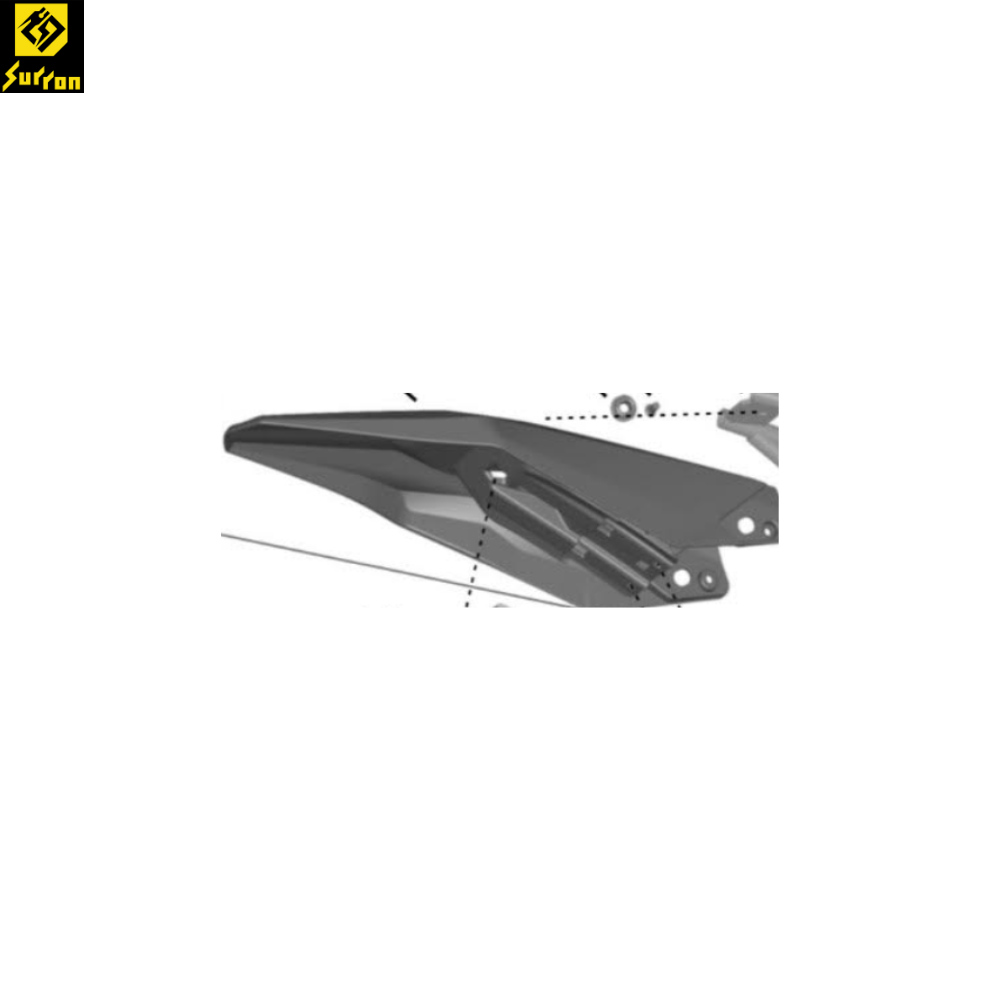 Hyperbee Rear Fender Surron Hyper Bee Rear Fender (Free Ship) – HyperRides