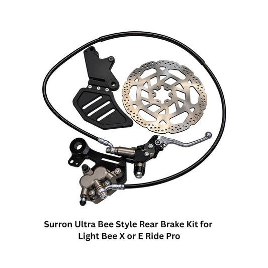 Ultra Bee Style Brake Kit for Surron LBX / E Ride Pro - Free Ship (In Stock!)