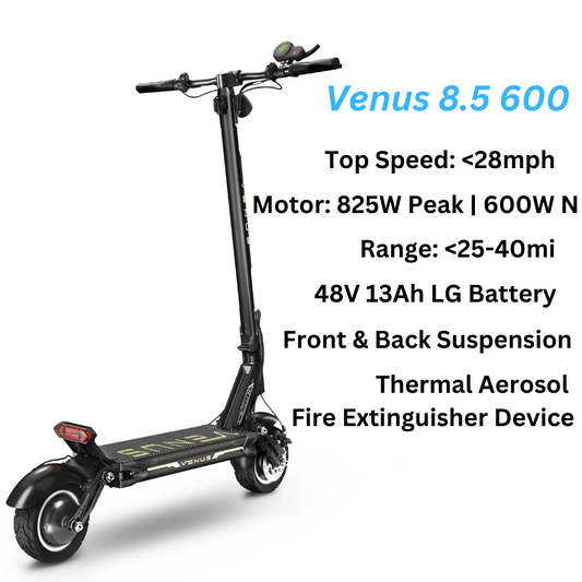 2024 Venus 8.5 600W/825W eScooter