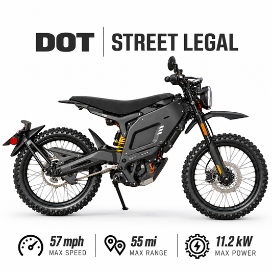 Niu Xqi3 Electric Dirt Bike / Moped Street Legal