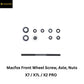 Macfox Front Wheel Screw