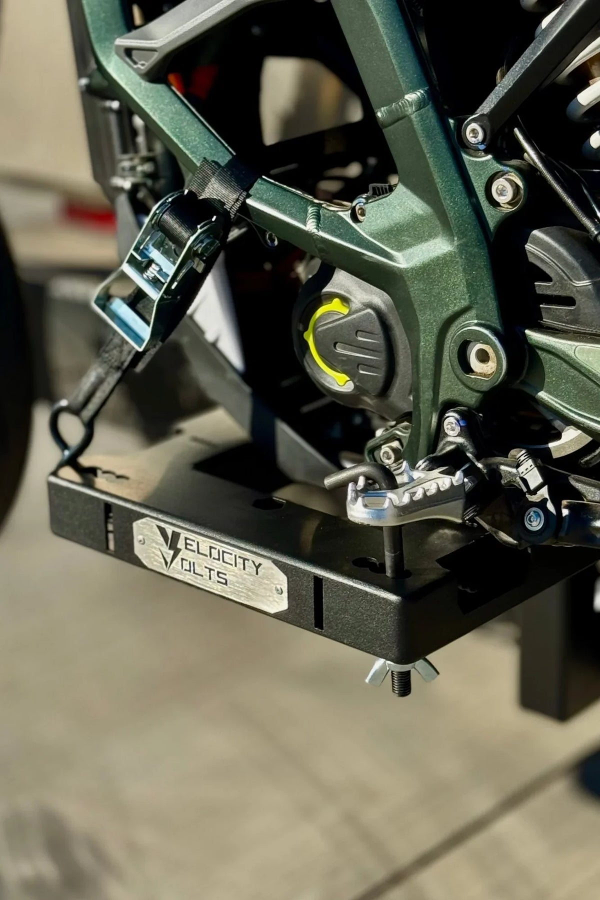 Velocity Volts Bike Carrier For E-Moto | Surron Bike Carrier