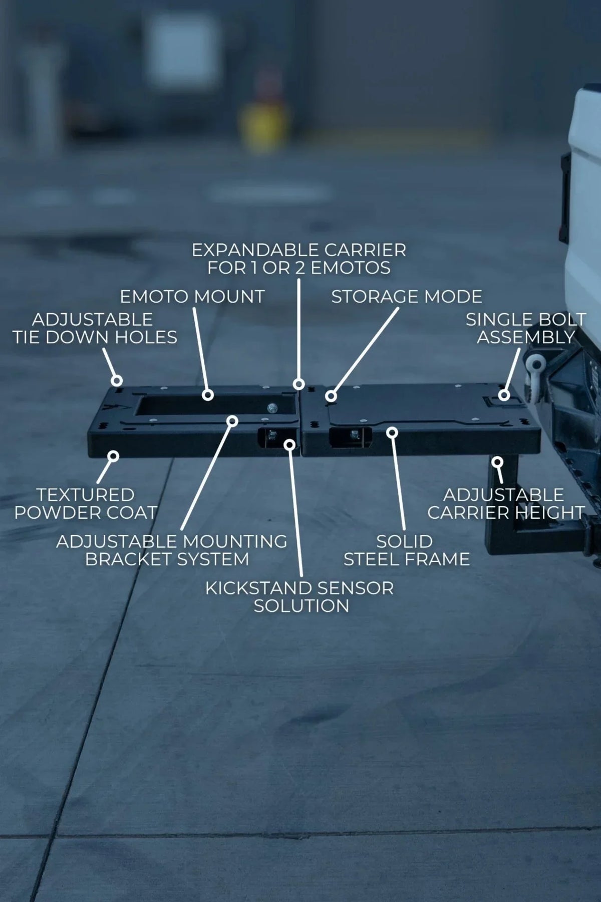 Velocity Volts Bike Carrier For E-Moto | Surron Bike Carrier