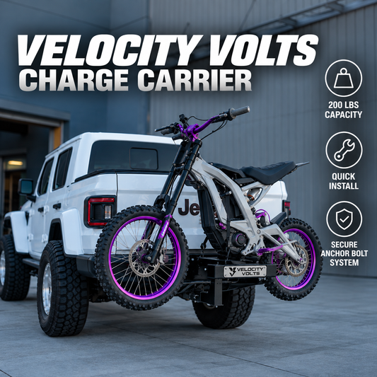 Velocity Volts Bike Carrier For E-Moto | Surron Bike Carrier
