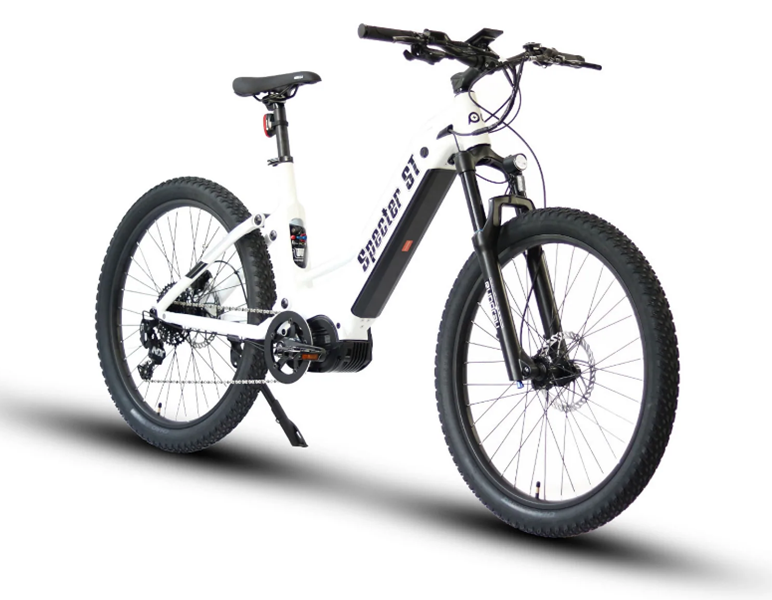 In Store Sale Eunorau White SPECTER ST Torque Sensor 1000W Mid