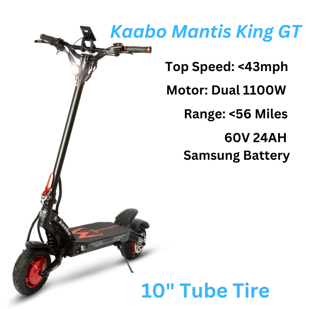 Kaabo Mantis King GT Black Electric Scooter